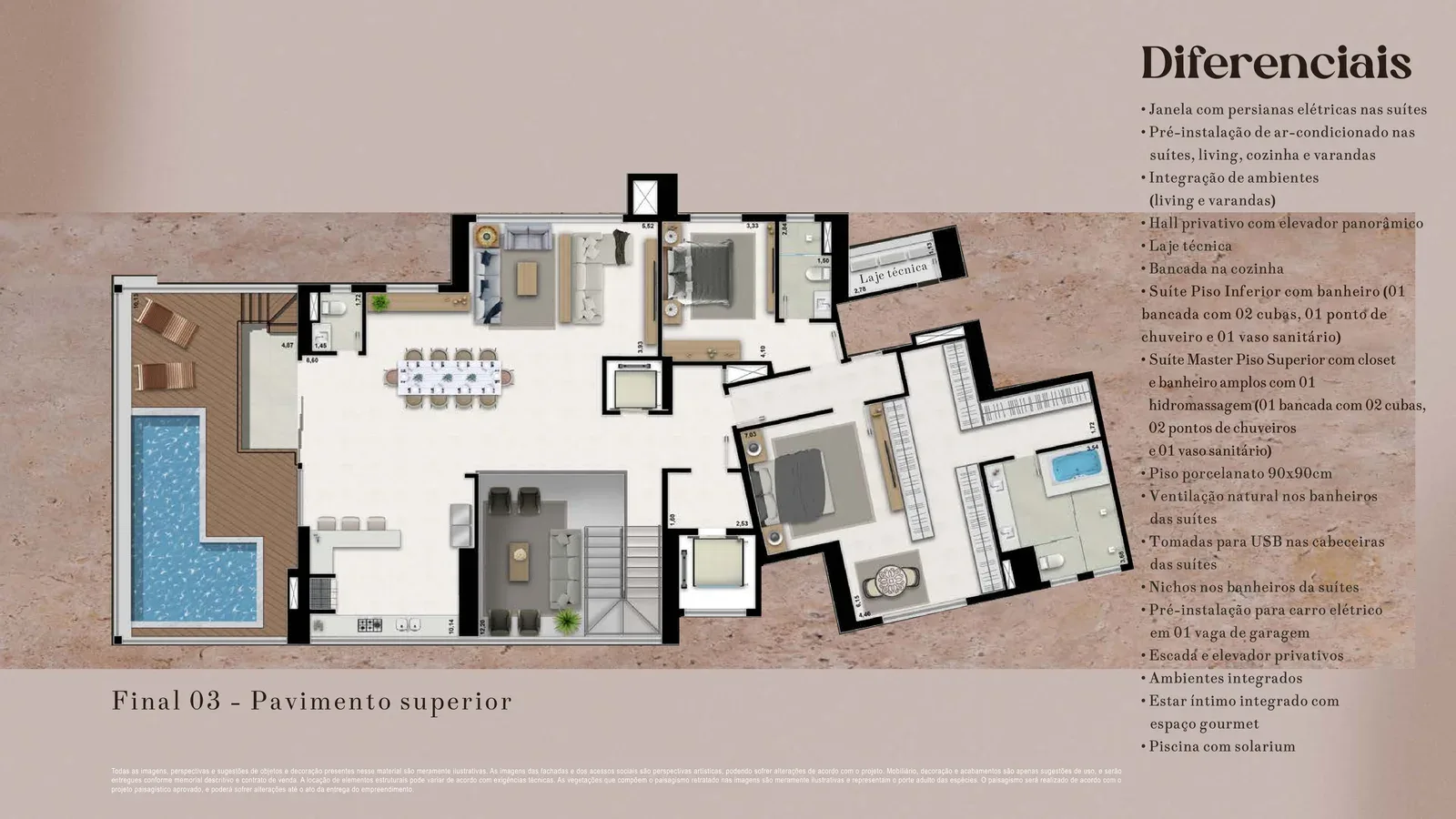 Cobertura · 494 m² · folha 2