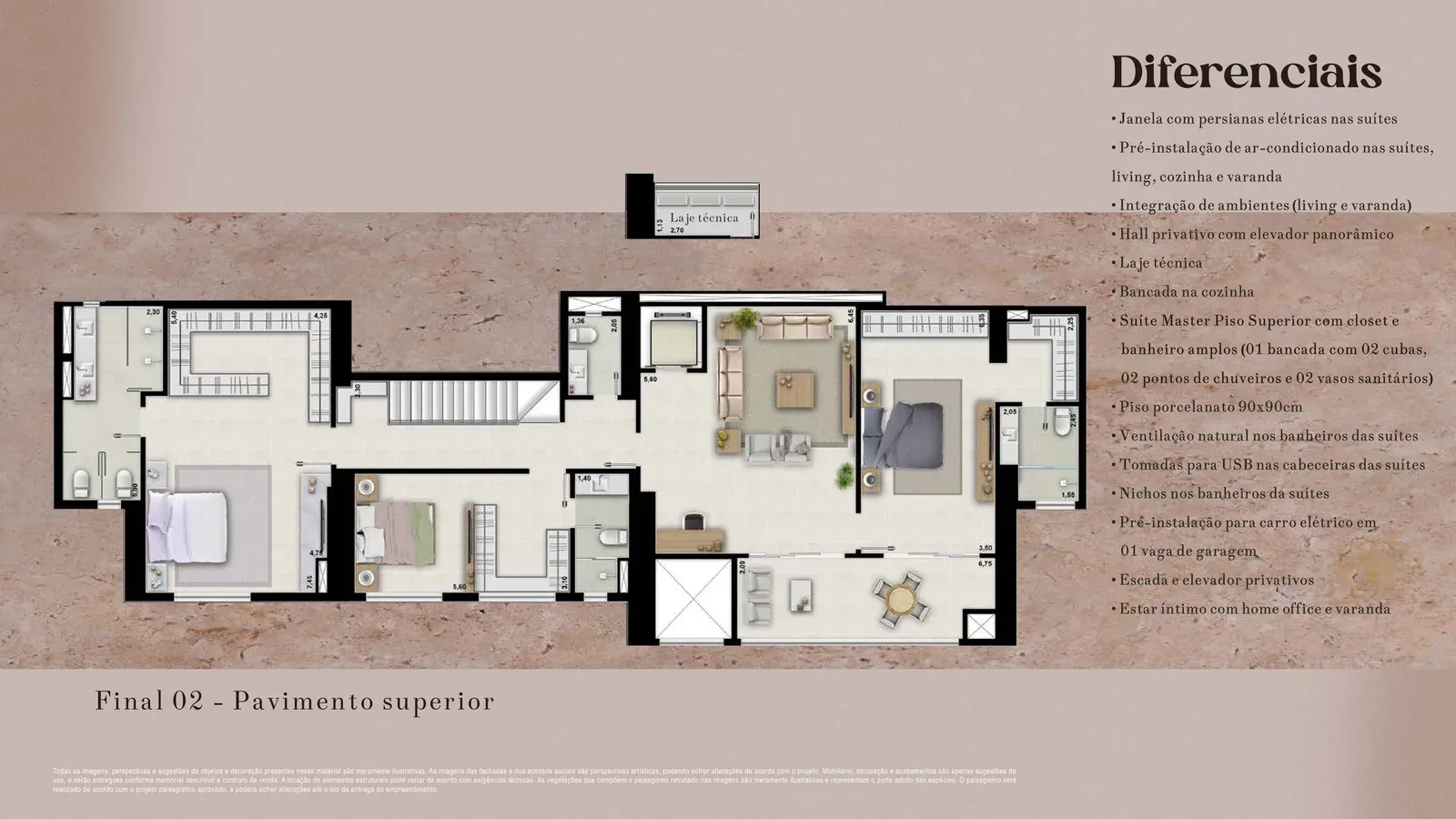 Duplex · 385 m² · folha 2