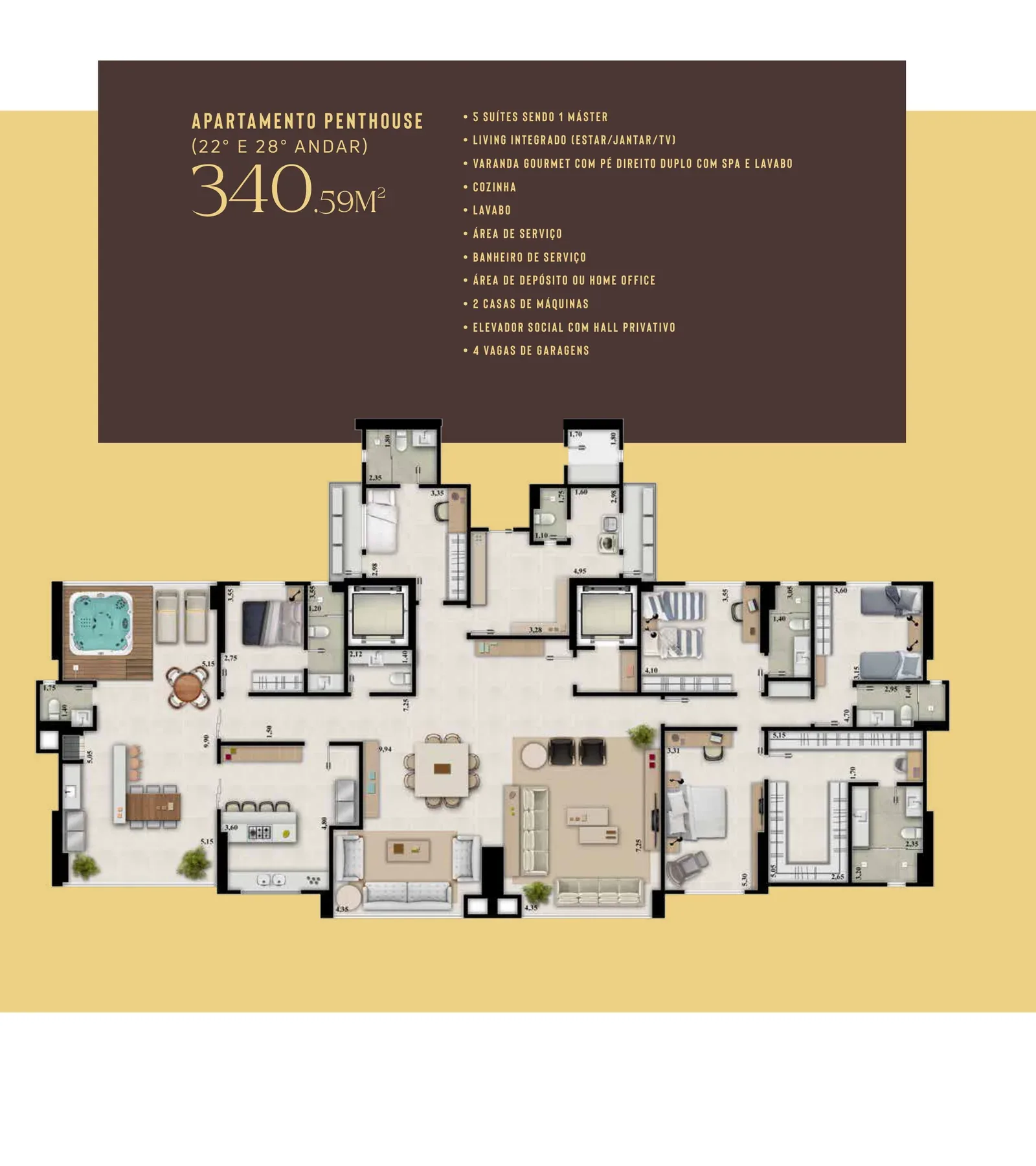 Tipo · 340 m²