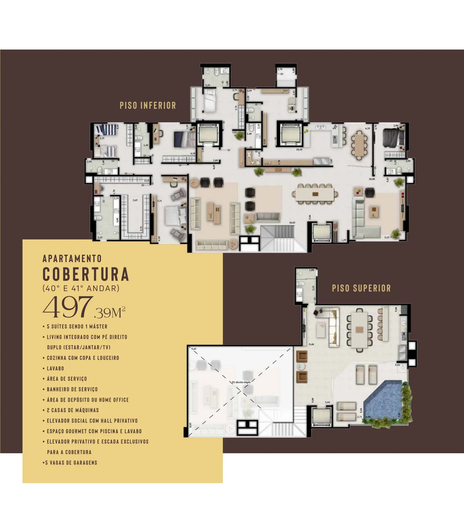 Tipo · 497 m²